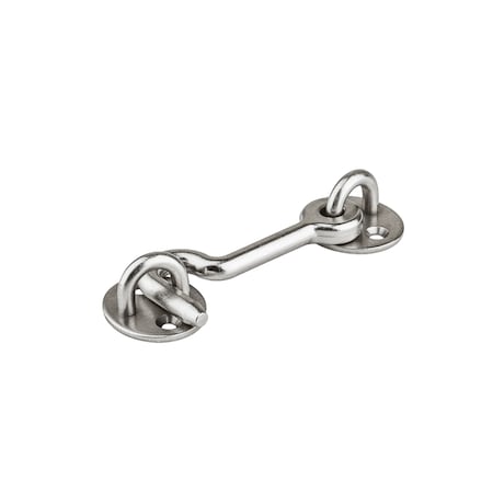 National Hardware National Hardware Satin Nickel Silver Steel Door Latch 1 pk N187-036